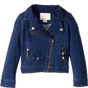 Kate Spade Kids Knit Moto Skirt The Rules denim jacket